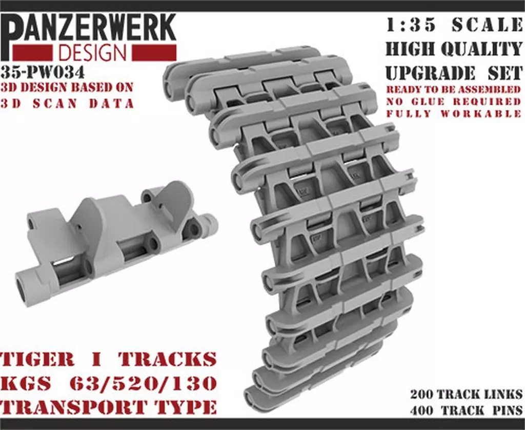 1/35 Scale Model Kit - Grade Up Parts
