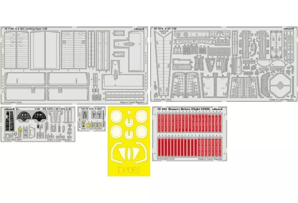 1/48 Scale Model Kit - Detail-Up Parts