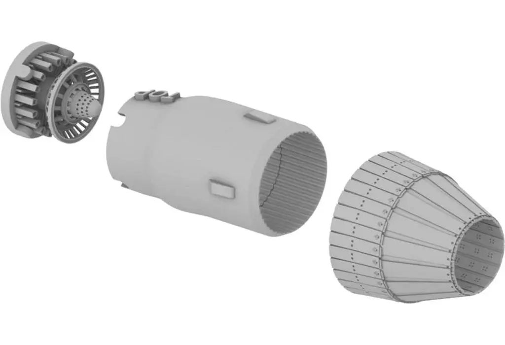 1/144 Scale Model Kit - Detail-Up Parts