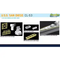 1/700 Scale Model Kit - Light cruiser / USS San Diego