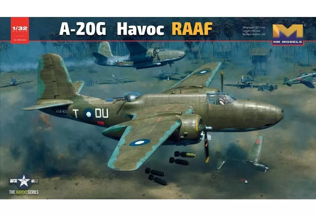 1/32 Scale Model Kit - Attack aircraft / Douglas A-20 Havoc