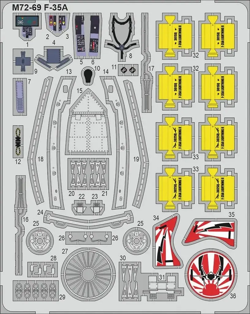 1/72 Scale Model Kit - Japan Self-Defense Forces / Lockheed F-35 Lightning II