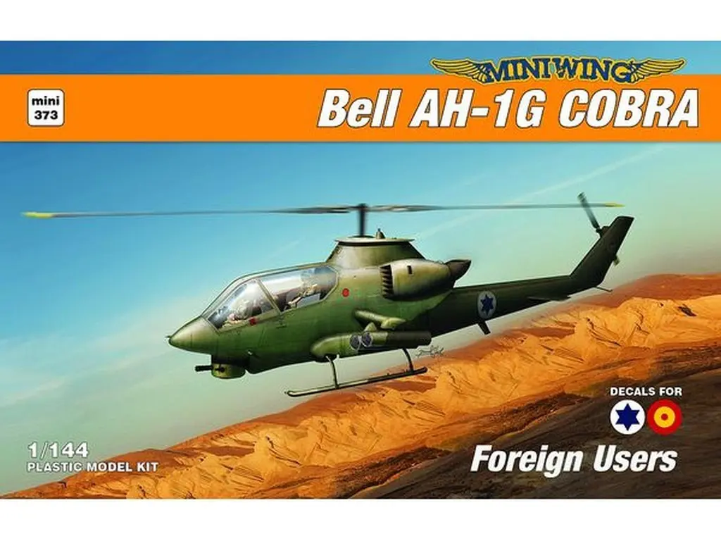 1/144 Scale Model Kit - Attack helicopter / Bell AH-1G Cobra