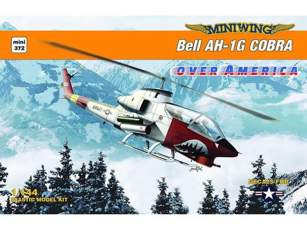 1/144 Scale Model Kit - Attack helicopter / Bell AH-1G Cobra