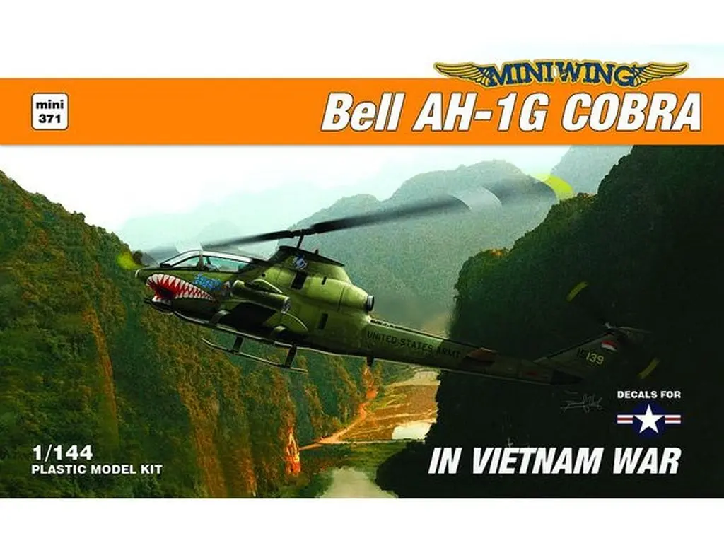 1/144 Scale Model Kit - Attack helicopter / Bell AH-1G Cobra