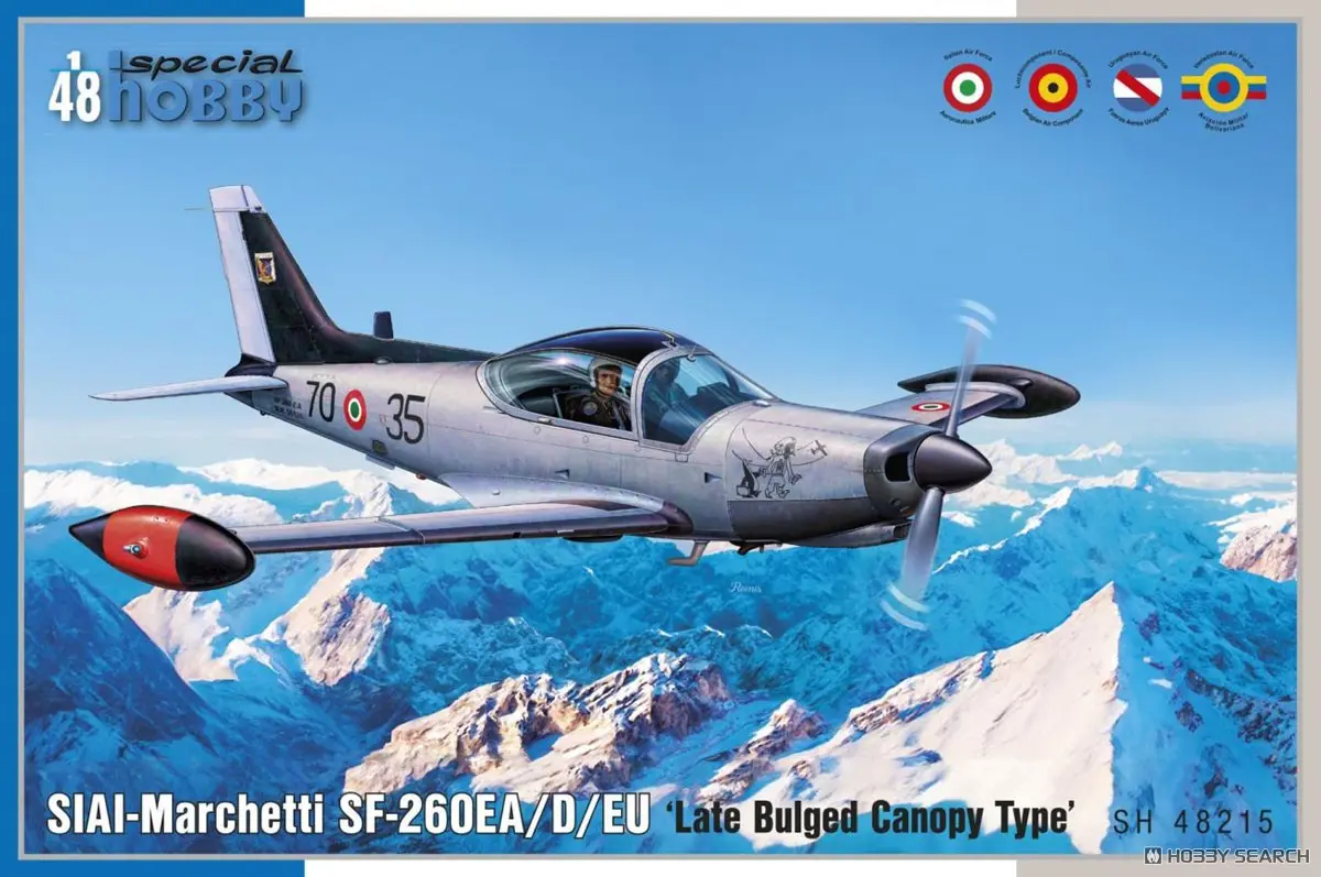 1/48 Scale Model Kit - Trainer aircraft / SIAI-Marchetti SF.260