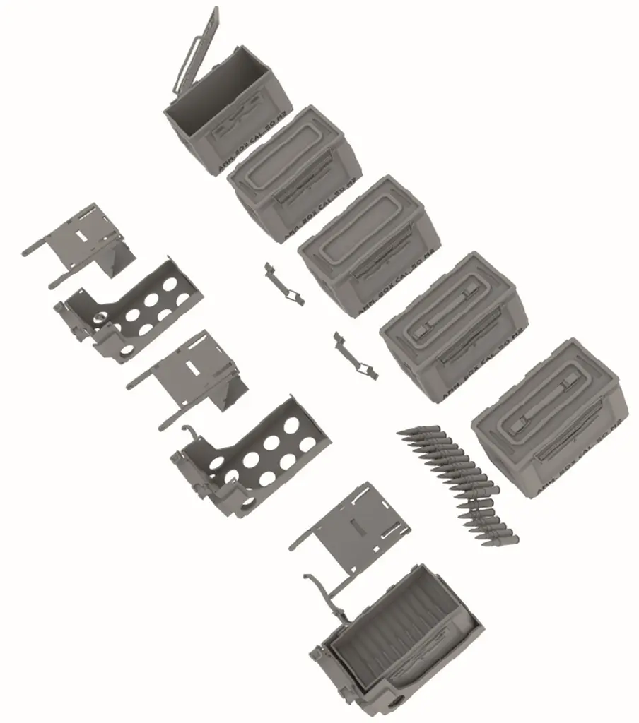 1/35 Scale Model Kit - Detail-Up Parts