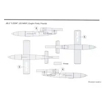 1/72 Scale Model Kit - Missile / JB-2 Loon