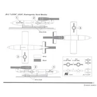 1/72 Scale Model Kit - Missile / JB-2 Loon