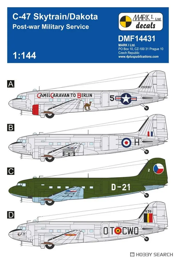 1/144 Scale Model Kit - Aircraft / Douglas C-47