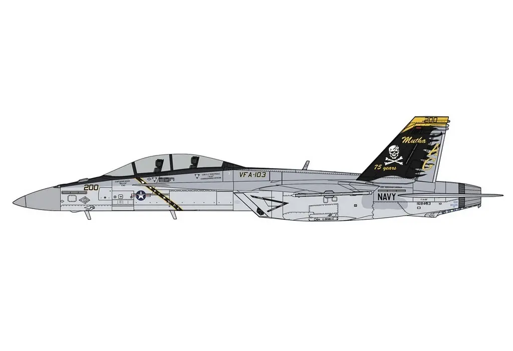1/48 Scale Model Kit - Fighter aircraft model kits / F/A-18F Super Hornet & F/A-18 Hornet