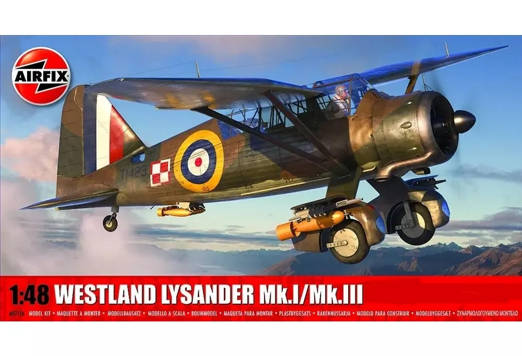 1/48 Scale Model Kit - Aircraft / Westland Lysander