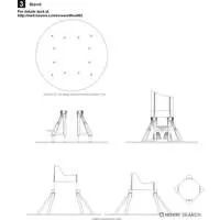 1/144 Scale Model Kit - Detail-Up Parts / Silbervogel