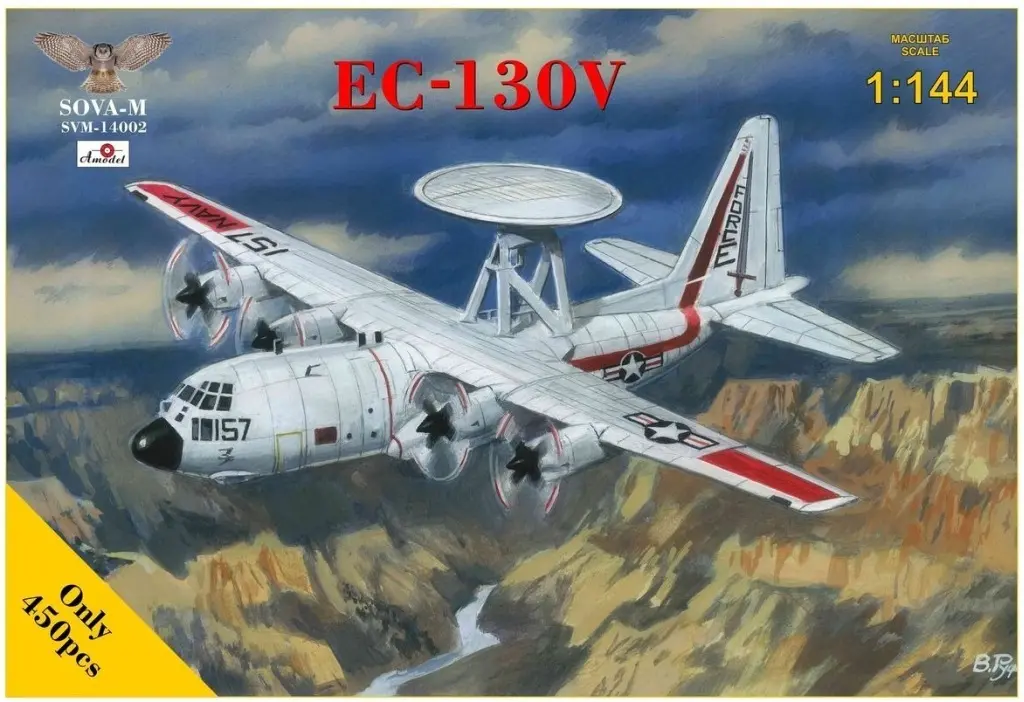 1/144 Scale Model Kit - AEW&C / Lockheed C-130 Hercules