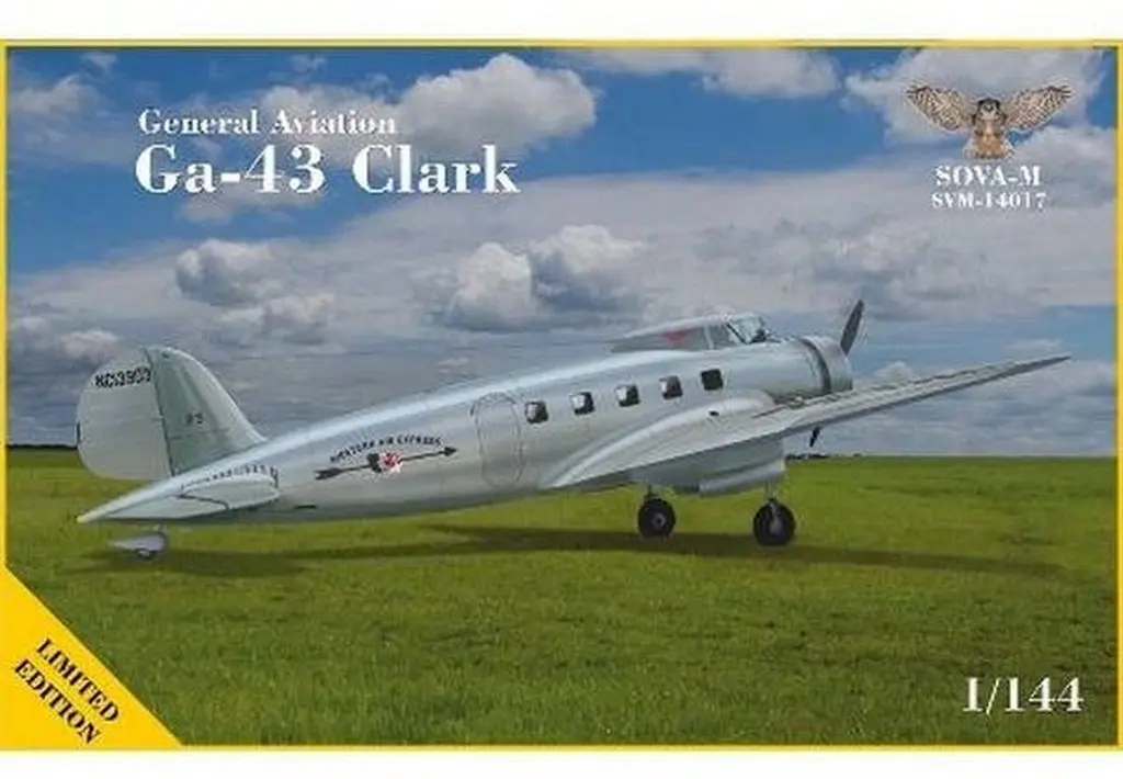 1/144 Scale Model Kit - Airliner / General Aviation GA-43