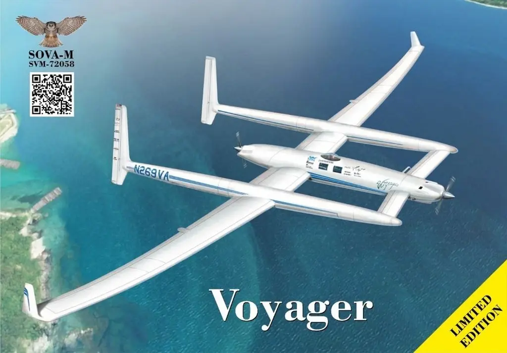 1/72 Scale Model Kit - Aircraft / Rutan Voyager