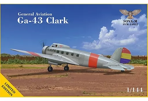 1/144 Scale Model Kit - Airliner / General Aviation GA-43