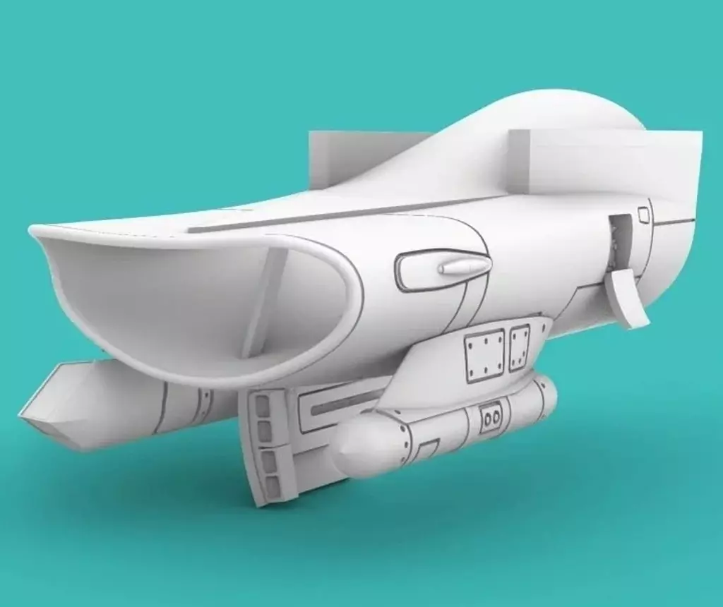 1/144 Scale Model Kit - Detail-Up Parts