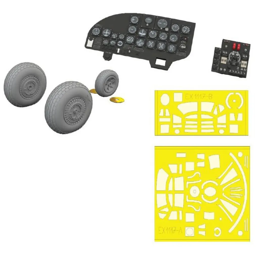1/48 Scale Model Kit - Grade Up Parts