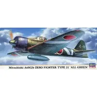 1/72 Scale Model Kit - Fighter aircraft model kits / Mitsubishi A6M2b Zero
