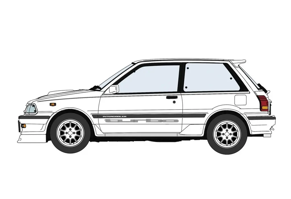 1/24 Scale Model Kit - Vehicle / Toyota Starlet