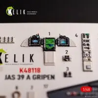 1/48 Scale Model Kit - Detail-Up Parts / Saab JAS 39 Gripen