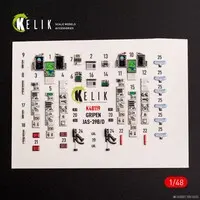 1/48 Scale Model Kit - Detail-Up Parts / Saab JAS 39 Gripen