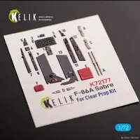 1/72 Scale Model Kit - Detail-Up Parts / North American F-86 Sabre