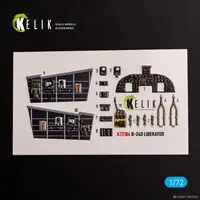 1/72 Scale Model Kit - Detail-Up Parts / Consolidated B-24 Liberator