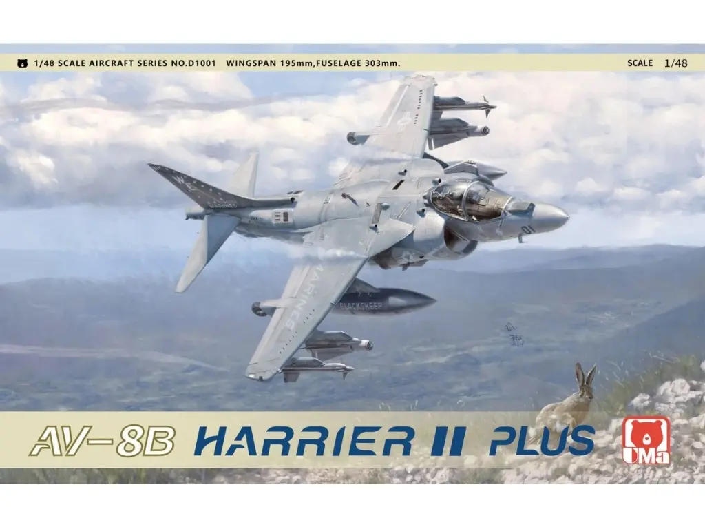 1/48 Scale Model Kit - Fighter aircraft model kits / McDonnell Douglas AV-8B Harrier II