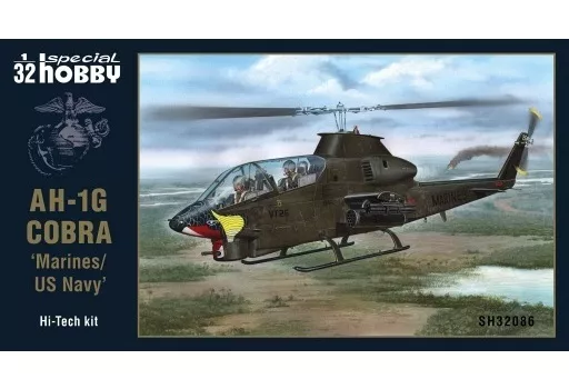1/32 Scale Model Kit - Attack helicopter