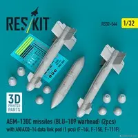 1/32 Scale Model Kit - Detail-Up Parts