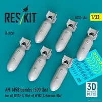 1/32 Scale Model Kit - Detail-Up Parts