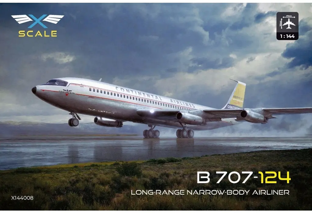 1/144 Scale Model Kit - Airliner / Douglas DC-8