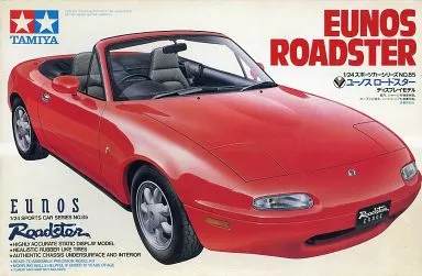 1/24 SCALE EUNOS ROADSTER Model Kit