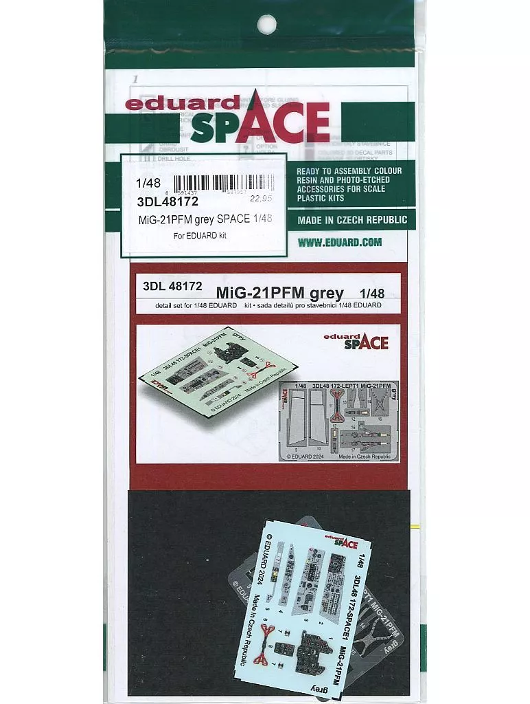 1/48 Scale Model Kit - Grade Up Parts / MiG-21PFM