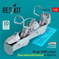 1/48 Scale Model Kit - Detail-Up Parts / Dassault Mirage 2000