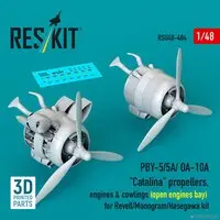 1/48 Scale Model Kit - Detail-Up Parts / Fairchild Republic A-10 Thunderbolt II