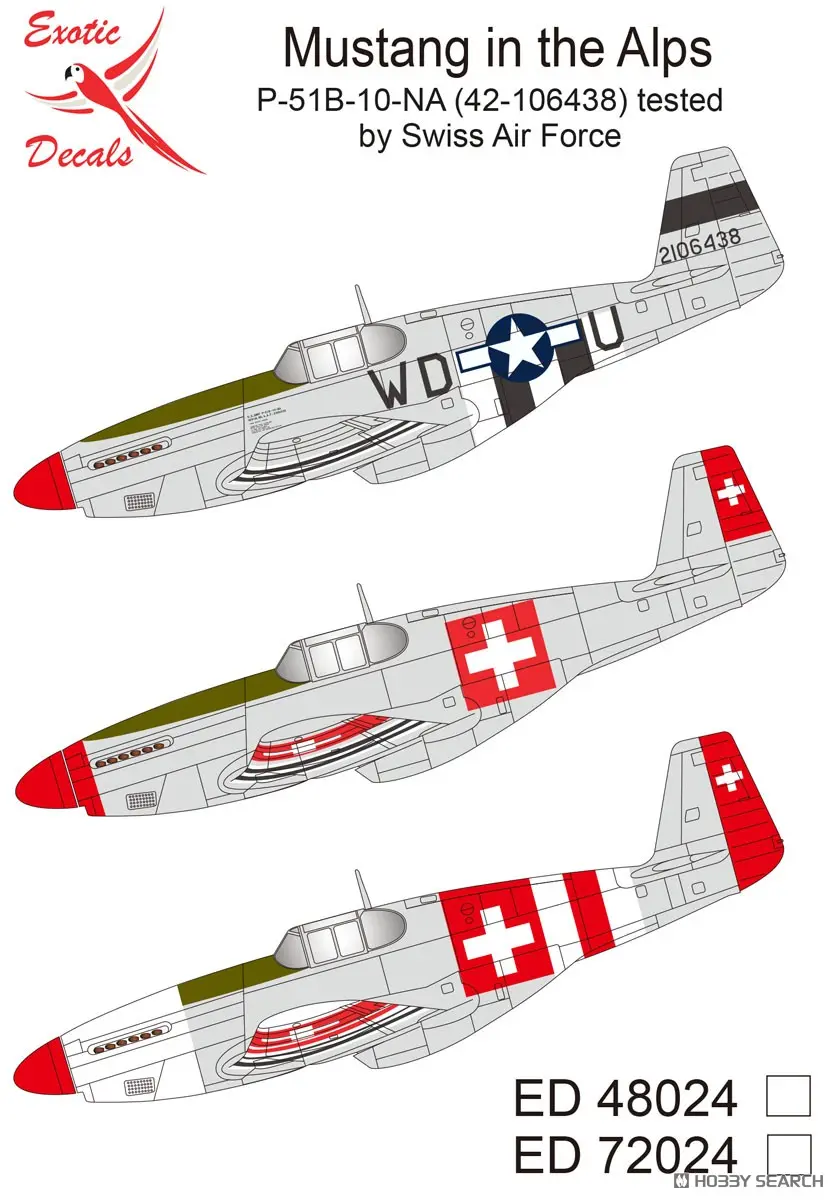 1/32 Scale Model Kit - Fighter aircraft model kits / North American P-51 Mustang