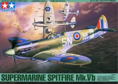 1/48 Scale Model Kit - Fighter aircraft model kits / Supermarine Spitfire