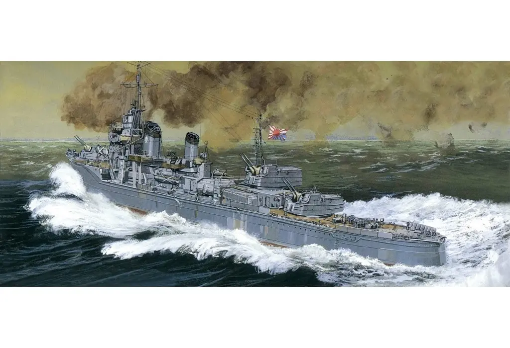 1/700 Scale Model Kit - Warship plastic model kit / Japanese destroyer Asashimo