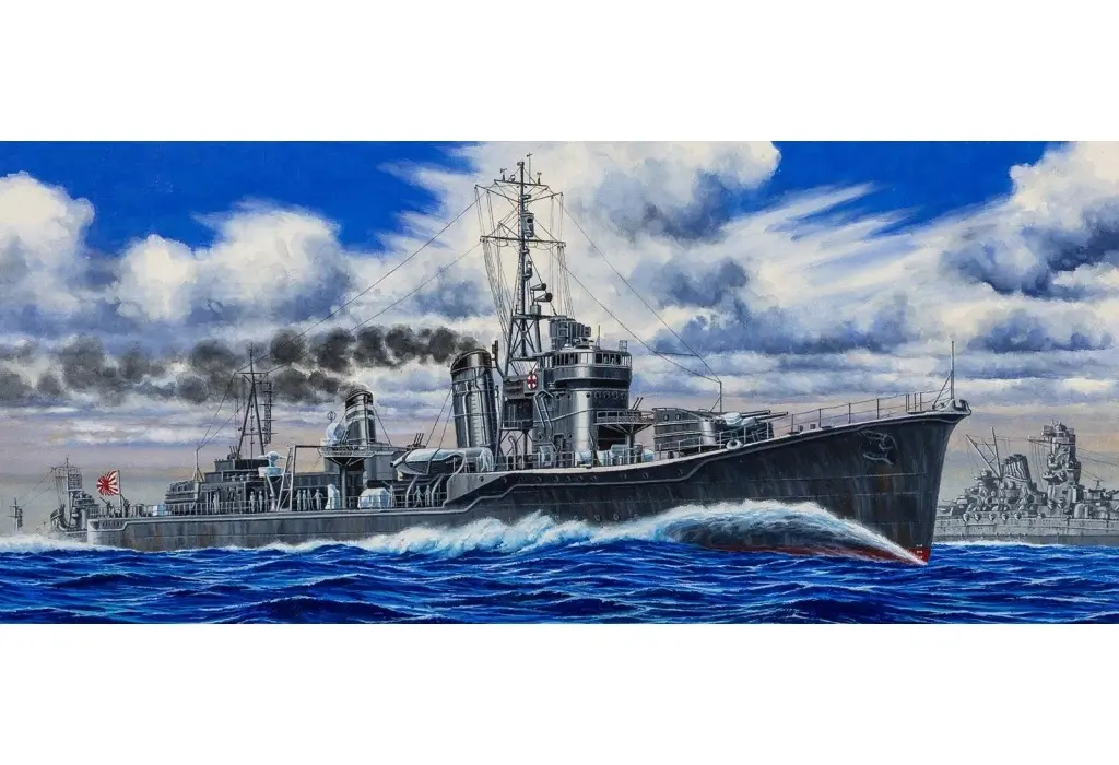 1/700 Scale Model Kit - Warship plastic model kit