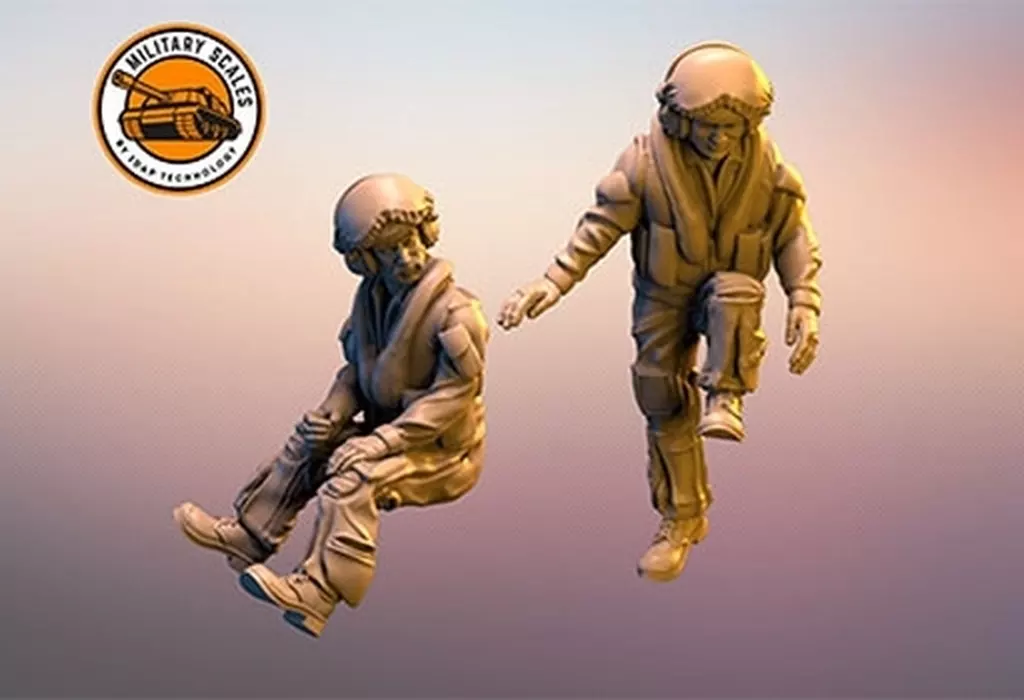 1/48 Scale Model Kit - People/Animals