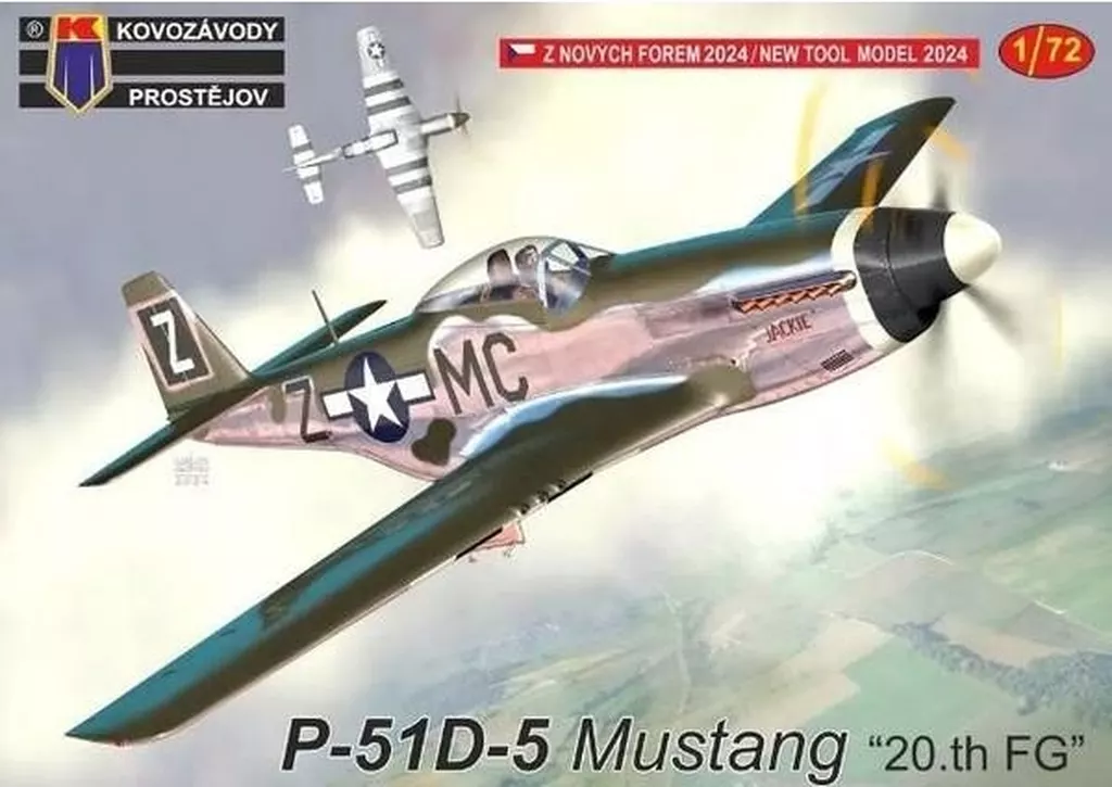 1/72 Scale Model Kit - Fighter aircraft model kits / North American P-51 Mustang