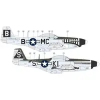 1/72 Scale Model Kit - Fighter aircraft model kits / North American P-51 Mustang