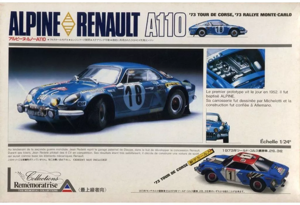 1/24 Scale Model Kit - Renault