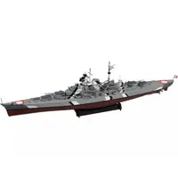 1/700 Scale Model Kit - Battlecruiser Model kits / German battleship Tirpitz & German battleship Bismarck