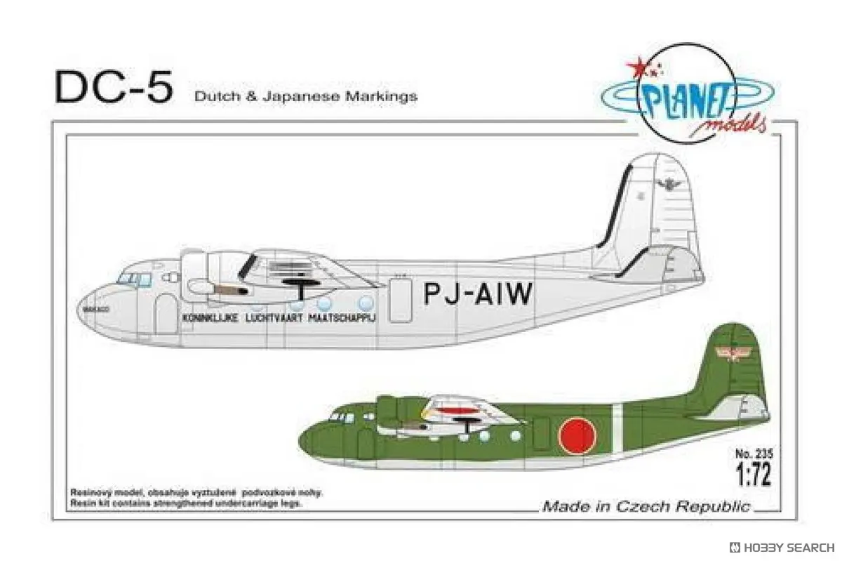 1/72 Scale Model Kit - KLM Royal Dutch Airlines