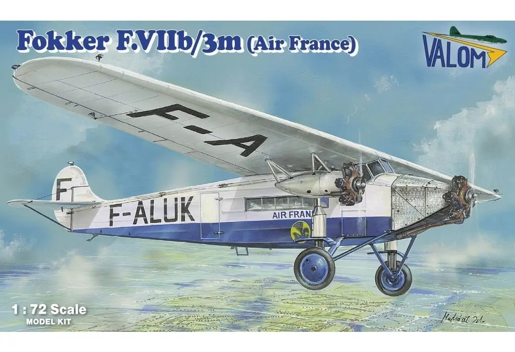 1/72 Scale Model Kit - Airliner / Fokker F.VII