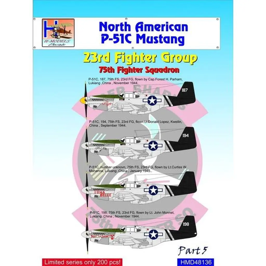 1/48 Scale Model Kit - Fighter aircraft model kits / North American P-51 Mustang